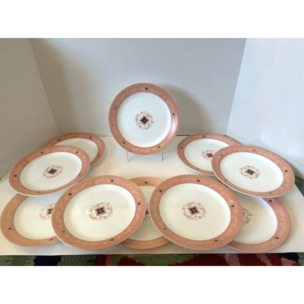 CORELLE Mesa Verde Salad Dessert Plates 7 1/4" Set of 10 Corning Ware USA